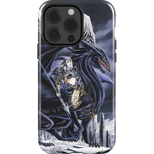 Dead of Winter Dragon and Warriors by Ruth Thompson iPhone 15 Pro Impact Case